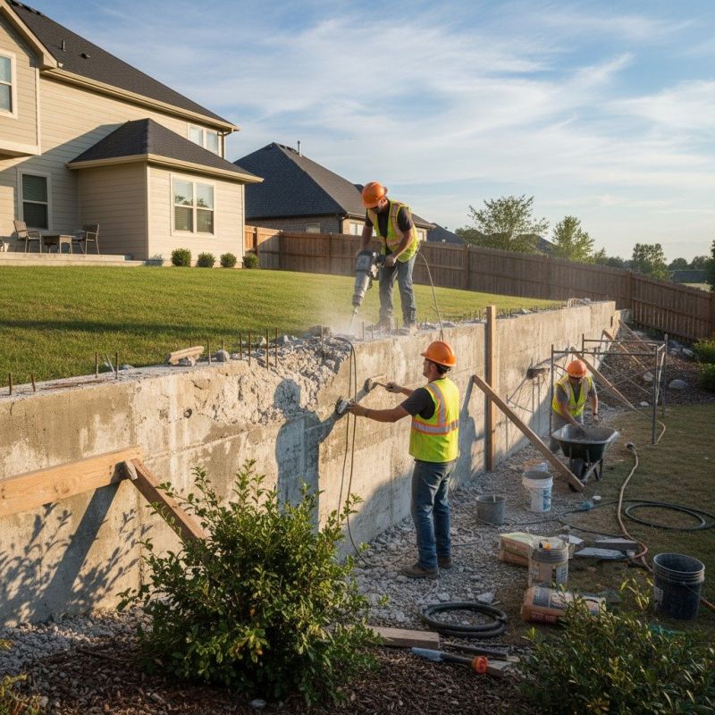 Concrete Retaining Walls